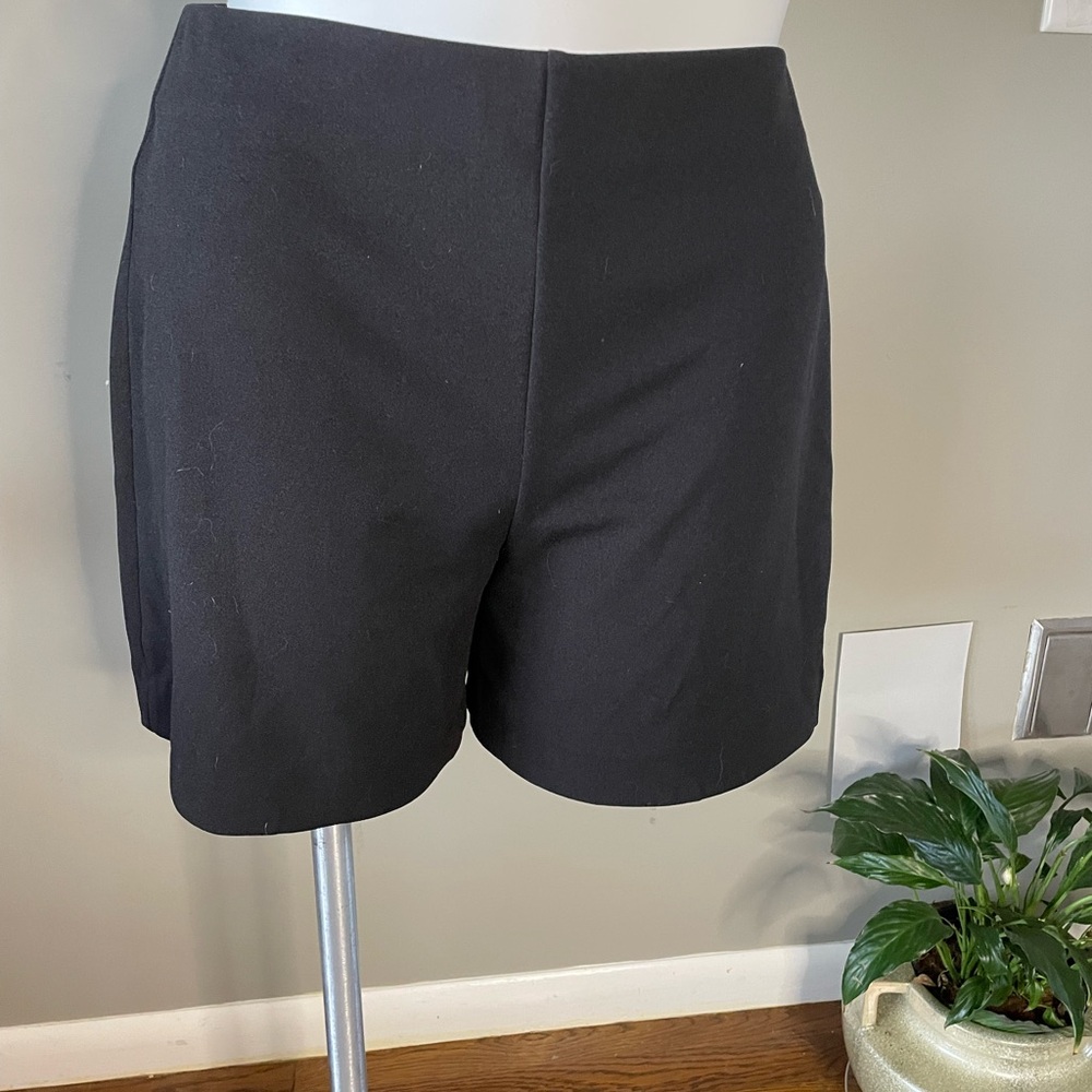 WHBM High Waist Black 5” Dress Shorts